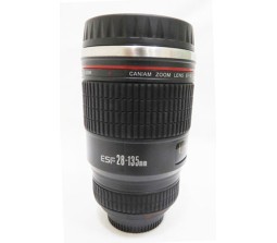 Black EF Canon Replica ESF 28-135mm DSLR Camera Lens Mug
