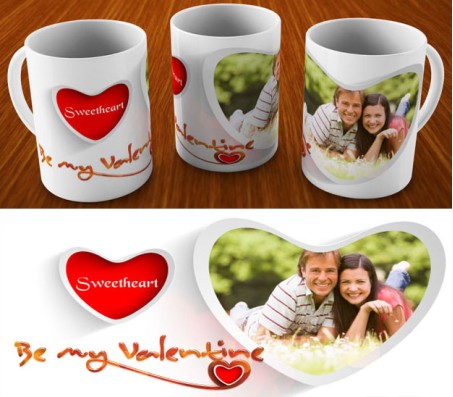 Personalize Be My Valentine Mug