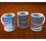 Personalize Valentine Mug With Flower Background