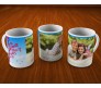 Personalize Valentine Mug With Flower Background