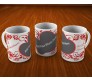 Personalize Valentine Mug With Two Heart