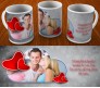 Personalize Valentine Mug With Love Message