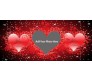 Personalize Valentine Mug With Sparking Background