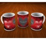 Personalize Valentine Mug With Sparking Background