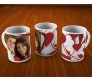 Personalize Valentine Mug With Red Love