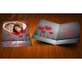 Personalize Valentine Card With Red Heart