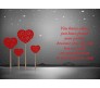Personalize Valentine Card With Red Heart