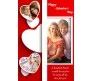 Red Heart Pop Up Valentine Card With 3 Images