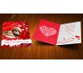 Customized Red Heart For Perfect Valentine