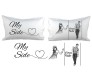 Couple Pillow My Side and Your Side [18 x 13 Inches - 2 Pillow]