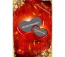 Golden Border With Bright Red & Customizable Heart