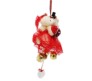 Couple Teddy In Wind Chime - Red