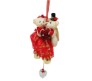 Couple Teddy In Wind Chime - Red