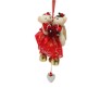 Couple Teddy In Wind Chime - Red
