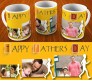 Growing Up With Father Custom Fathers Day Mug