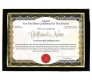 Personalized Award Certificate For Worlds Best Girlfriend With Frame