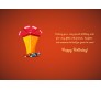 Bright Baloon Happy Birthday Card