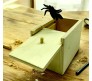 Fake Spider Mouse Wooden Surprise Box Item Prank Toy Wooden Box Gift Scare Toy